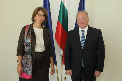 Министър Светлан Стоев прие посланика на Швейцария Мюриел Берсе Коен